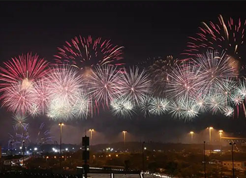 北海焰火晚会