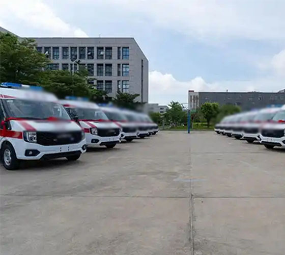 北海服务车队展示